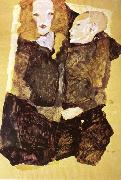 Egon Schiele The Brother France oil painting artist